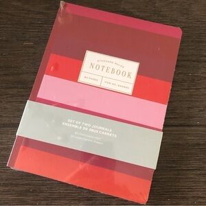 Set of two journals Standard Ruled Notebooks. 80 pages